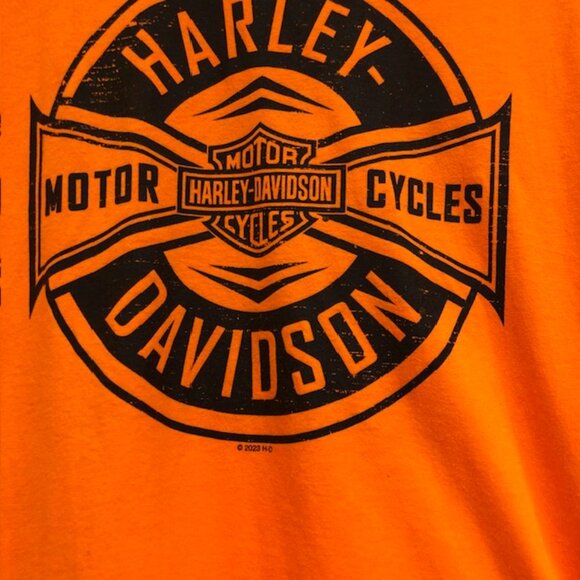 Harley Davidson 2023 New Castle Pennsylvania Unisex Size L - Picture 3 of 15